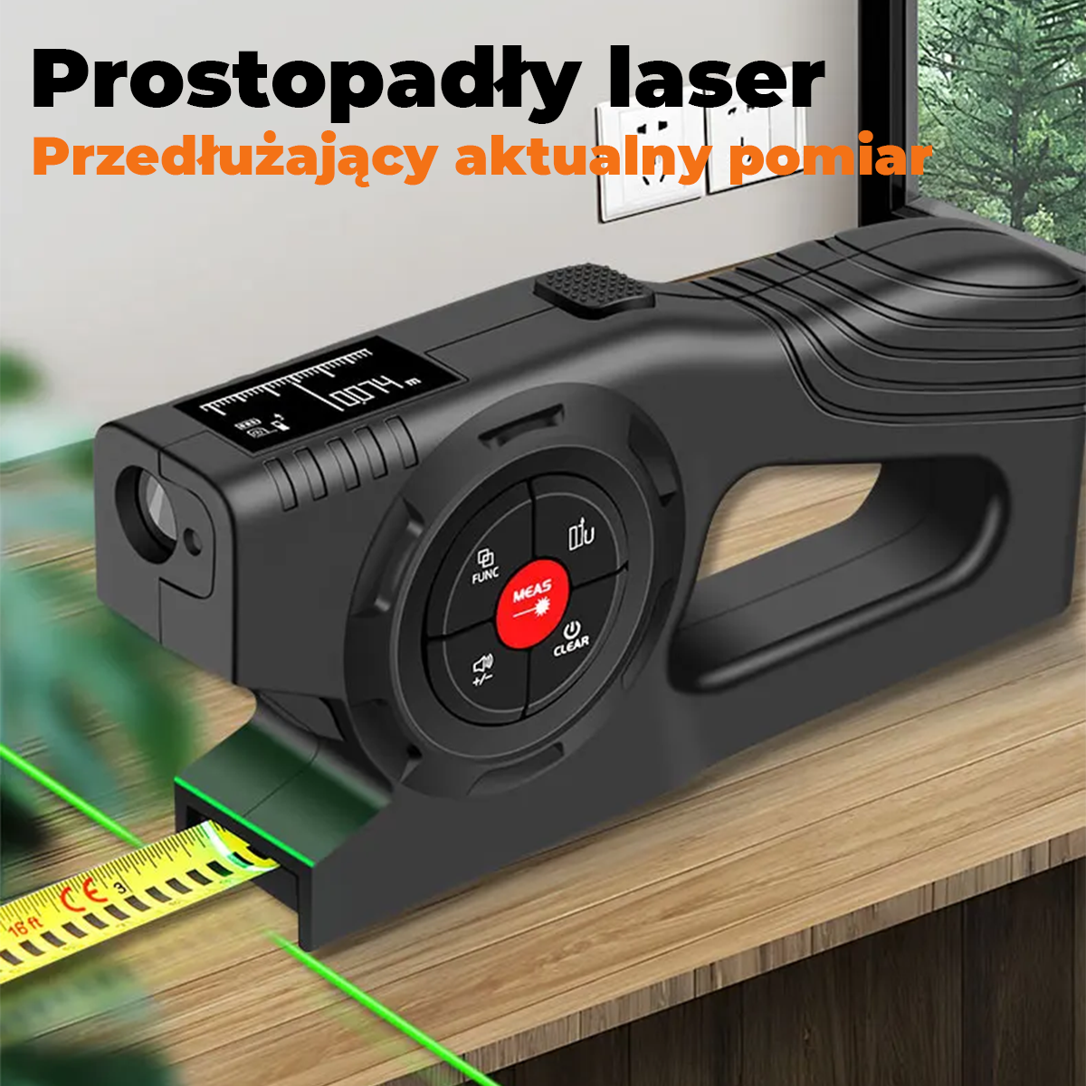 Dalmax™ - Laserowa Miarka 3-w-1